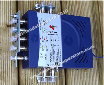 9 in and 8 out Multiswitch