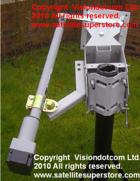 VDT Polar Mount with actuator