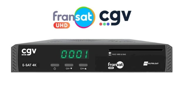 FranSat 4k satellite receiver for 19 East with card