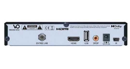 FranSat 4k satellite receiver for 19 East with card