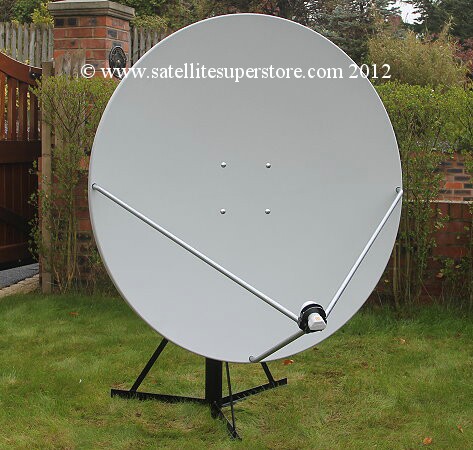 Raven 1.2m motorised satellite dish 
